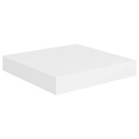 Wandschap zwevend 23x23,5x3,8 cm MDF wit - thumbnail