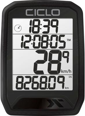 CICLOSPORT fietscomputer "protos 213" bike computer protos 213 black