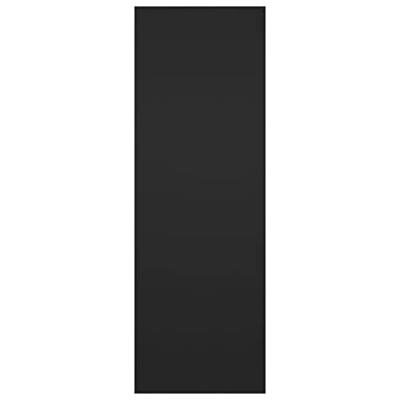 Tv-meubel 30,5x30x90 cm bewerkt hout zwart Tv-meubel 30,5x30x90 cm bewerkt hout zwart