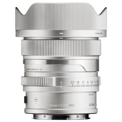 SIGMA 24mm f/2 DG Contemporary L-mount - Zilver