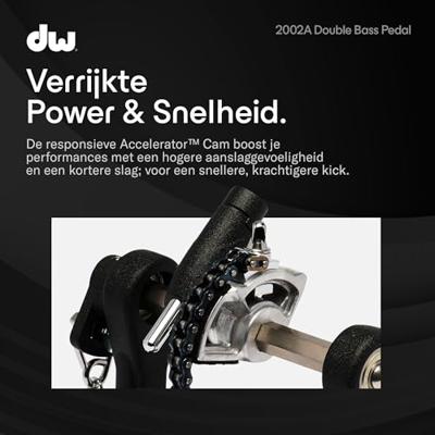 DW 2002A Double Bass Drum Pedal
