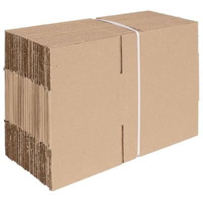 VidaXL Vouwdoos met opslag 50 pcs naturel 20 x 15 x 10 cm karton VidaXL Vouwdoos met opslag 50 pcs naturel 20 x 15 x 10 cm karton
