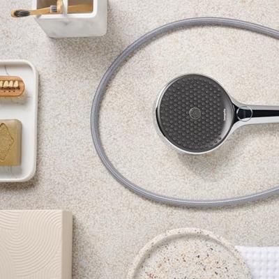 Hansgrohe Designflex doucheslang textiel 200 cm, chroom Hansgrohe Designflex doucheslang textiel 200 cm, chroom