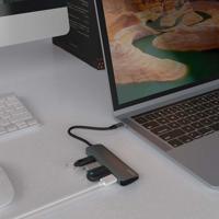 SAVIO USB-C - 4 x USB-A hub, AK-54 - thumbnail