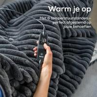 Beurer HD 82 Stockholm Elektrische deken Grijs - thumbnail