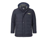 Jan Vanderstorm jas Plus Size JUHAPEKKA donkerblauw - thumbnail