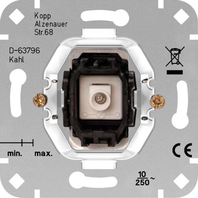 Kopp inbouw schakelaar wissel controlelamp