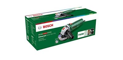 Bosch Groen UniversalGrind 750-115 Haakse slijper | 750 W | 115 mm | In doos - 06033E2000