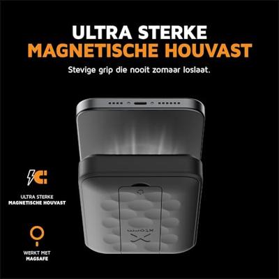 Xtorm uel Series 5 Power Pack wireless magnetic 10000 mAh Powerbank Zwart