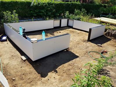 Fundering Qube 610, zwart - Royal well