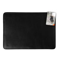 Accezz Leather hoes voor MacBook 14 inch Laptop sleeve Zwart - thumbnail