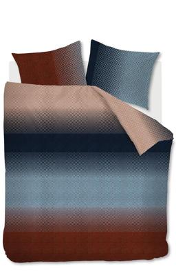 Beddinghouse Duco Dekbedovertrek - Lits-jumeaux (240x200/220 Cm + 2 Slopen) - Katoen Satijn - Blue