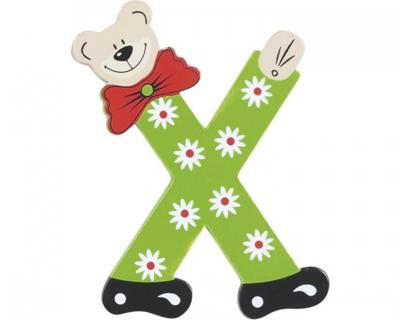 Playshoes houten letter X