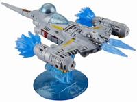 Star Wars x Transformers Action Figure The Mandalorian / N-1 Starfighter 19 cm - thumbnail