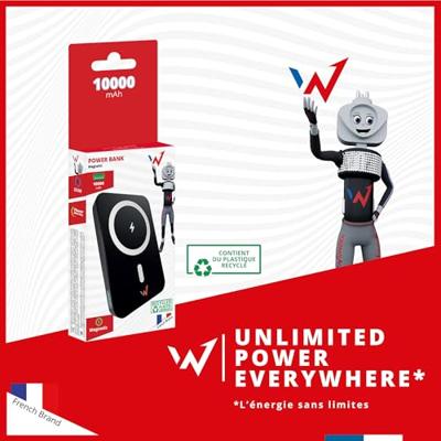 Powerbank Wonder WX10DMAG Zwart Powerbank Wonder WX10DMAG Zwart