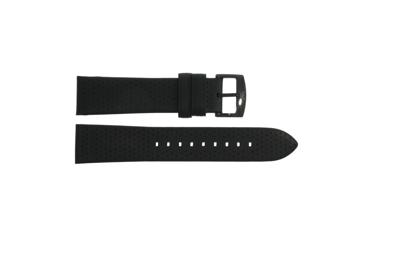 Horlogeband Armani AR1737 Leder Zwart 20mm Horlogeband Armani AR1737 Leder Zwart 20mm
