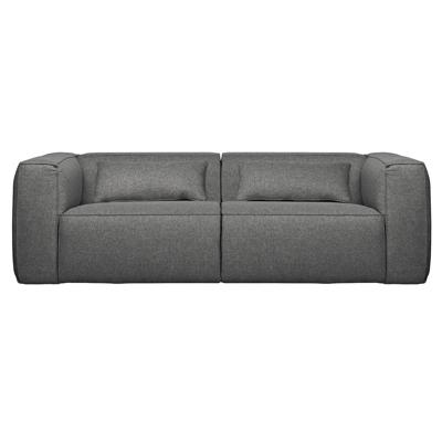 WOOOD Bank 'Bean' 3,5-zits, kleur Middengrijs