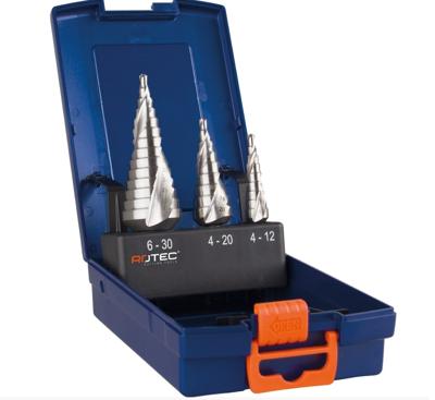 Rotec 3 dlg. Cassette Trappenboren met trap 2,0 mm stijgend - 9003030 - 900.3030