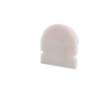 Deko Light 979580 Endkappe R-AU-01-08 Set 2 Stk, Weiß Profieleindkap Kunststof (l x b x h) 14 x 6 x 13.5 mm 1 stuk(s)
