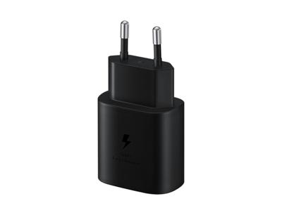Samsung oplader met kabel 1m usb c 25w zwart