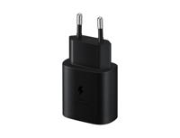 Samsung oplader met kabel 1m usb c 25w zwart - thumbnail