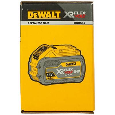 DeWALT DCB547 Accu 9.0Ah 54V XR FlexVolt - thumbnail