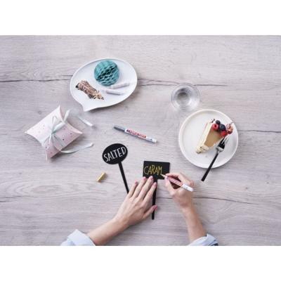 Krijtstift edding 4085 rond 1-2mm neon geel