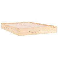 Bedframe massief hout 150x200 cm - thumbnail