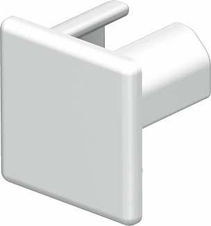 OBO Bettermann 6193099 Eindstuk (b x h) 15 mm x 15 mm Zuiver wit 1 stuk(s)