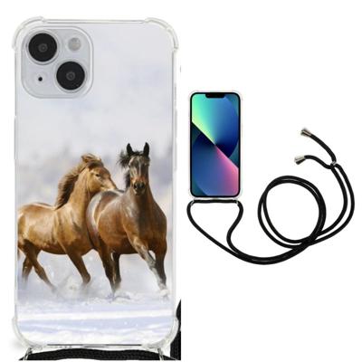 iPhone 14 Case Anti-shock Paarden iPhone 14 Case Anti-shock Paarden