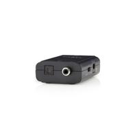 Nedis Digitale audio converter - 2-weg - S/PDIF (RCA) aansluiting/TosLink bus - 2x RCA bus - 1.80 m - ABS - antraciet - thumbnail