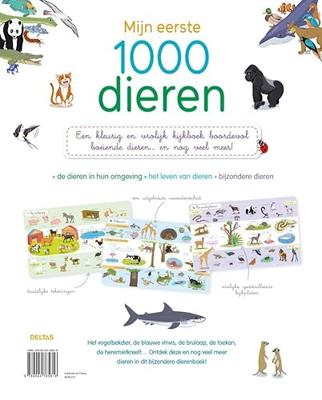 Deltas Mijn eerste 1000 dieren kijkboek