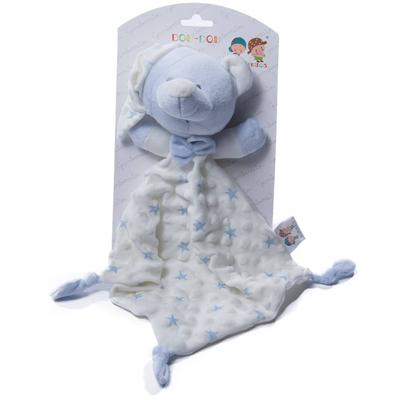 Gamberritos Knuffeldoekje Beertje 23 Cm Sterren Blauw/wit Gamberritos Knuffeldoekje Beertje 23 Cm Sterren Blauw/wit