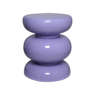 Richmond Ronde Bijzettafel 'Jari' 35cm, kleur Paars