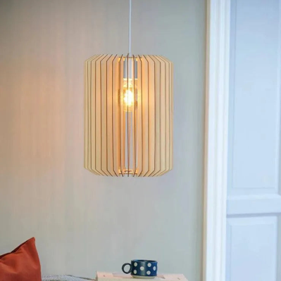 Hanglamp hout open &apos;Asti&apos; Nordlux 30 E27 30 cm