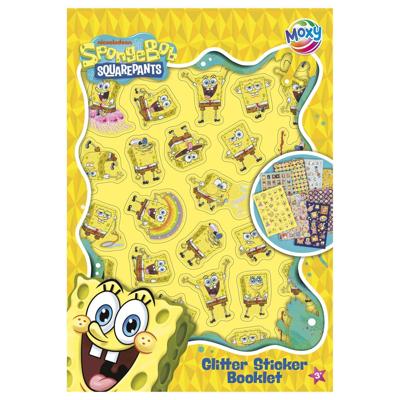 Moxy Spongebob stickerboek a5 - 8 vellen