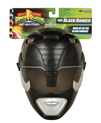 Mighty Morphin Power Ranger Re-Ignition Black Ranger masker