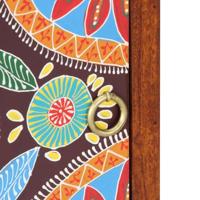 Nachtkastje 40x30x45 cm massief acaciahout - thumbnail