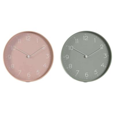 Muurklok Home ESPRIT Munt PVC 30 x 4 x 30 cm (2 Stuks) Muurklok Home ESPRIT Munt PVC 30 x 4 x 30 cm (2 Stuks)