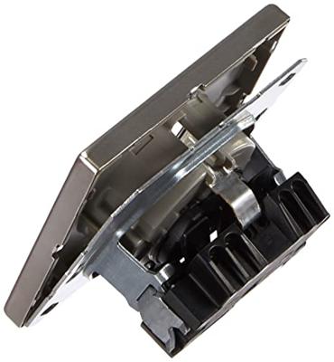 Jung ES1520KI Wandcontactdoos met randaarde Inzetstuk 1-voudig RVS 1 stuk(s)