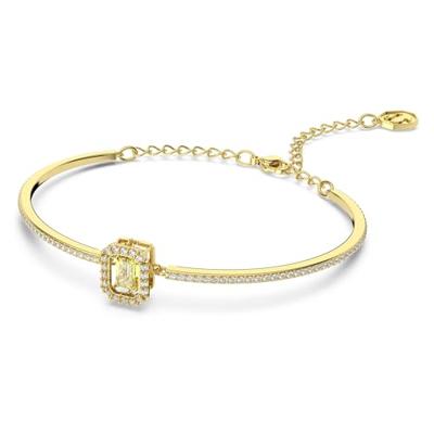 Swarovski 5638488 Armband Millenia Octagon goudkleurig-geel-wit 63 mm