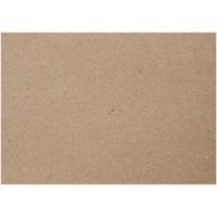 Creativ Company Recycled papier, a4, vel 210x297 mm, 100 gr, grijs bruin, 20 vel/ 1 doos - thumbnail