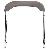 VidaXL Biminitop 2 bogen 180x130x110 cm grijs - thumbnail