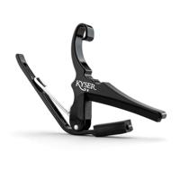 Kyser Quick-Change Acoustic Black capo voor westerngitaar - thumbnail