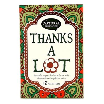 Thanks a lot bio 18 Zakjes