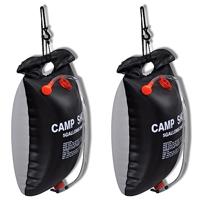 VidaXL Campingdouches 2 st solar 20 l - thumbnail