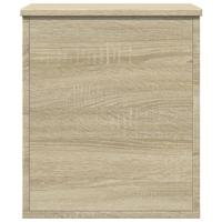 Opbergbox 40x42x46 cm bewerkt hout sonoma eikenkleurig - thumbnail