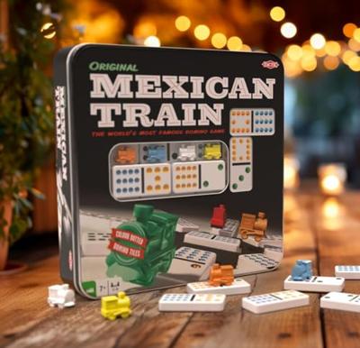 Mexican train Tin box