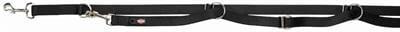 TRIXIE HONDENRIEM PREMIUM VERSTELBAAR ZWART 300X2,5 CM TRIXIE HONDENRIEM PREMIUM VERSTELBAAR ZWART 300X2,5 CM