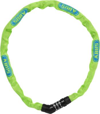 Abus cijfer kettingslot 4804c/75 groen 75cm - thumbnail